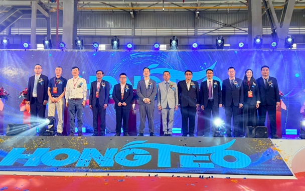 ผทภ.4 เข้าร่วมพิธีเปิดโรงงานบริษัท หงทีโอ เทคโนโลยี (ไทยแลนด์) จำกัด 
